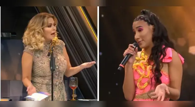 Samahara Lobatón casi se desmaya en ensayos.