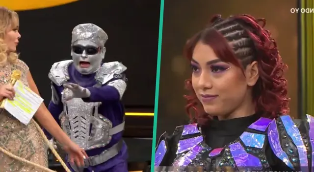 Robotina llega a EGS para reforzar a Robotín y le deja chiquita: “¿Por qué me voy a perder la oportunidad de venir acá por él?”