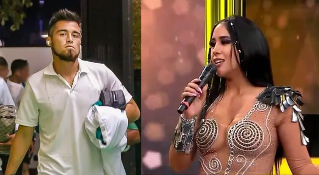 Melissa Paredes indignada como apay de Gato Cuba.