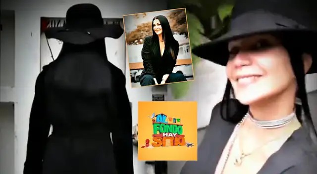 Al Fondo hay sitio: Esta sería la 'mujer de negro', según sus seguidores.