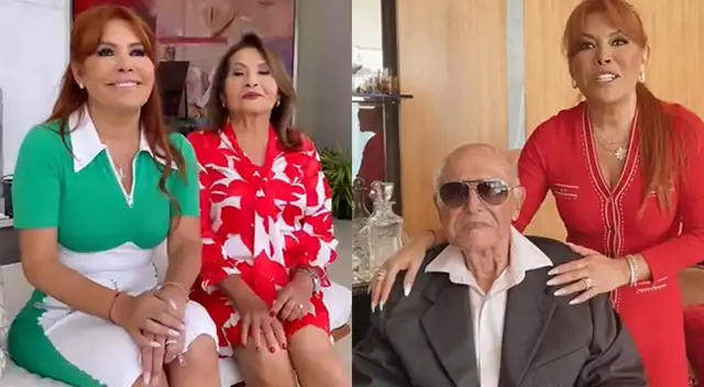 Los padres de Magaly Medina son Luis medina y Jesús Vela.