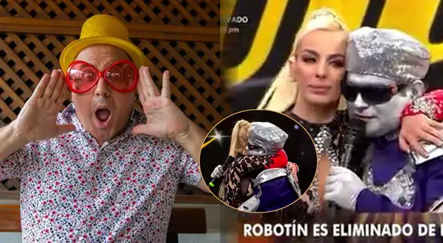 Metiche se burla de eliminación de Robotín en 'El Gran Show'.