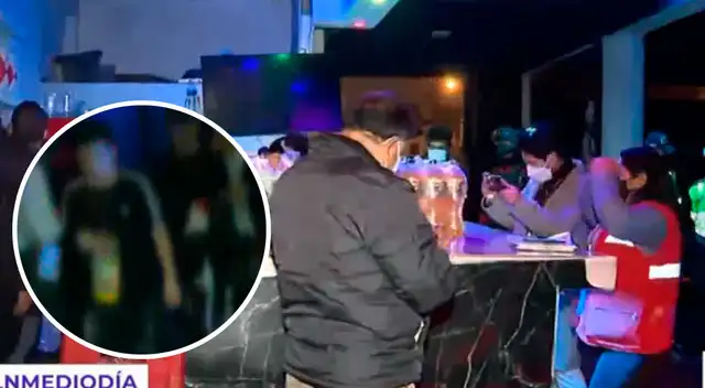 SMP. Los jóvenes fueron sorprendidos en completo estado de ebriedad y hasta con botellas de alcohol en la mano.