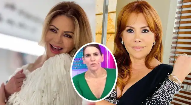 Gigi Mitre opinó sobre los dimes y diretes entre Gisela Valcárcel y Magaly Medina.