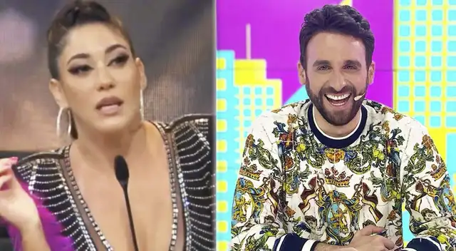 Peluchín saca cachita a Tilsa Lozano.