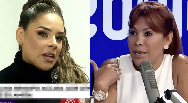 Giuliana Rengifo cuadra a Magaly Medina.