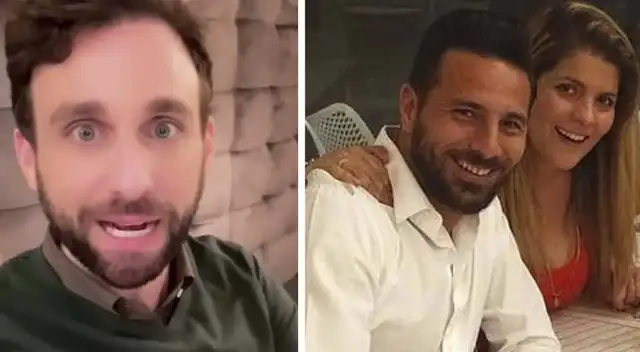 Peluchín se refiere a una presunta infidelidad de Claudio Pizarro.