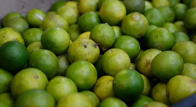 Limones están carísimos.