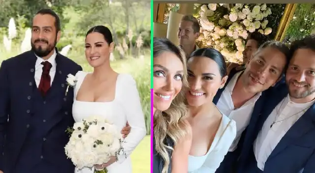 Averigua quiénes de los integrantes de RBD acompañaron a Maite Perroni en su boda.