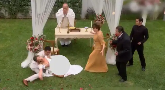 Al fondo hay sitio: Revive el trágico momento que vivieron Rafaella y Pepe en su boda