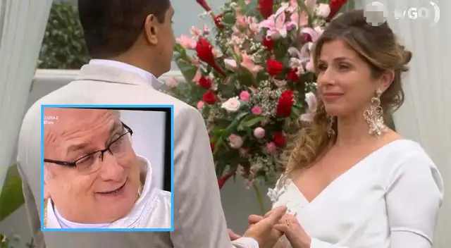 Padre Manuel es tildado de salado tras matrimonio fallido de Pepe y Rafaella.