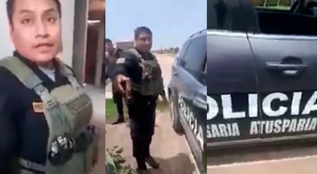 Policía le reclama a su colega por ingresar a su vivienda en Chiclayo y ser el amante de su esposa.