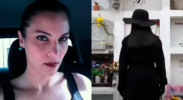 Fanáticos de Al fondo hay sitio sospechan que Claudia Zapata es la mujer de negro.