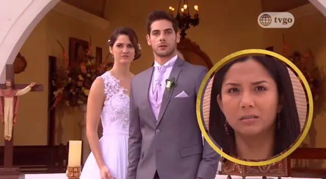 Nicolás y Emilia: Su boda no pudo tener celebración, pues Grace apareció luego de creerla muerta.