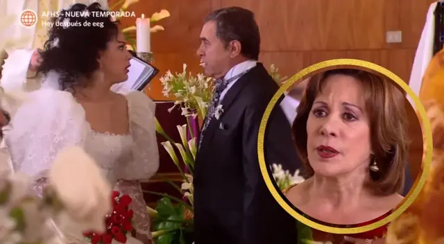 Teresita y Mariano: Su boda se canceló porque Franccesca apareció para confesar sus sentimientos.