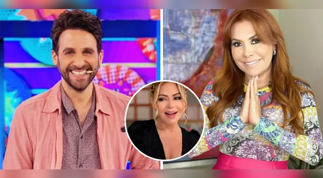 Rodrigo González cuestiona a Magaly Medina. Rodrigo González cuestiona a Magaly Medina.