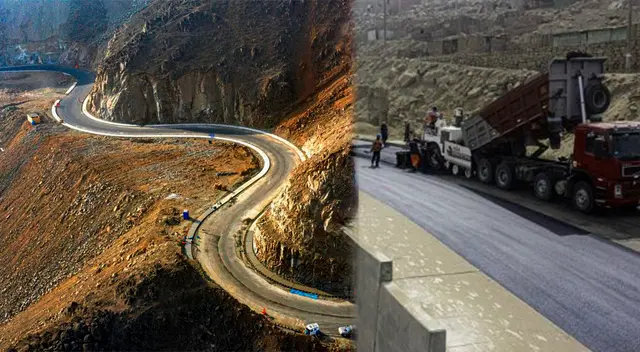 Pasamayito y los paraderos que esta vía tendrá para ir desde Comas a San Juan de Lurigancho.