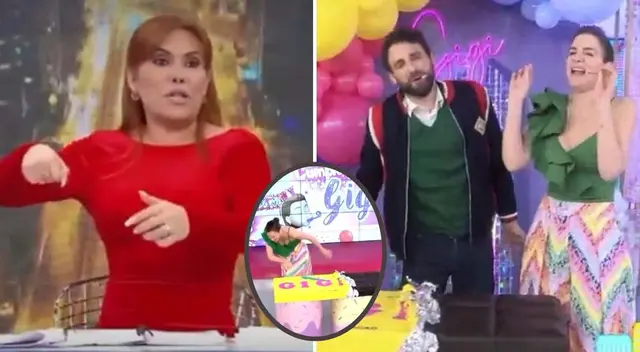 Magaly Medina envió indirecta a Amor y fuego. Magaly Medina envió indirecta a Amor y fuego.