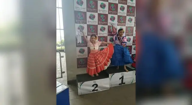 Maia una niña de cinco años con mucho talento que quedó segunda-