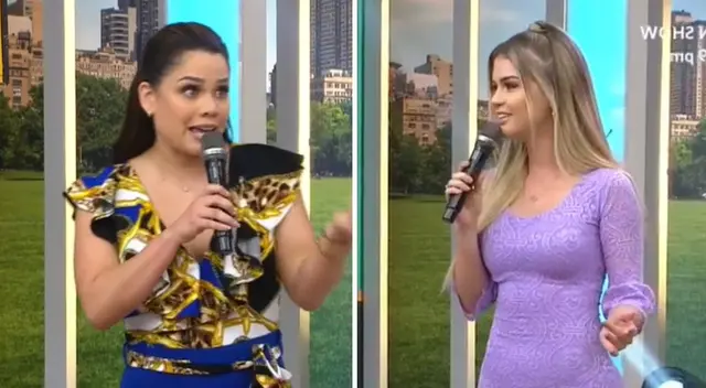 Andrea San Martín se fue con todo contra Brunella Horna. Andrea San Martín se fue con todo contra Brunella Horna.