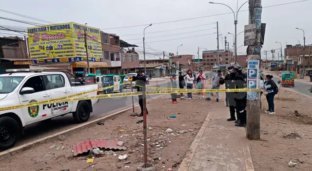 Personal del Serenazgo y la PNP llegaron hasta el lugar confirmaron el hallazgo en VES..