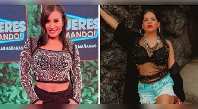 Kathy Sheen cuestiona a Giuliana Rengifo. Kathy Sheen cuestiona a Giuliana Rengifo.