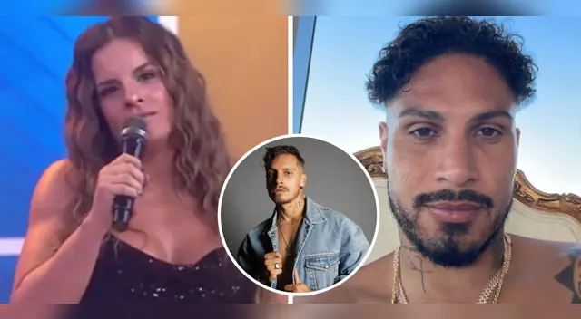 Alejandra Baigorria chanca a Paolo Guerrero.