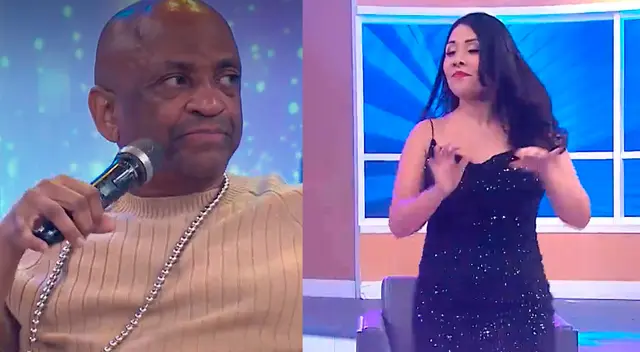 La conductora Tula Rodríguez hizo de las suyas en la visita del productor musical Sergio George en En boca de todos.