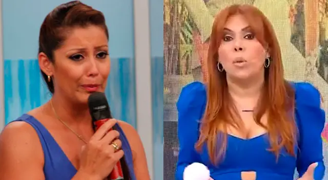 La conductora Magaly Medina confesó que ella se reunió con Karla Tarazona en su casa, donde la vio realmente mal tras separación.