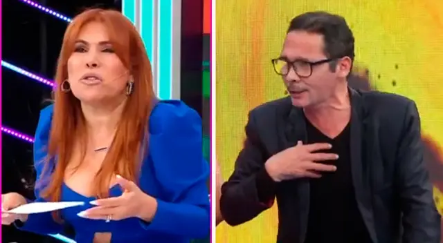 Magaly Medina se altera contra Kike Suero. Magaly Medina se altera contra Kike Suero.