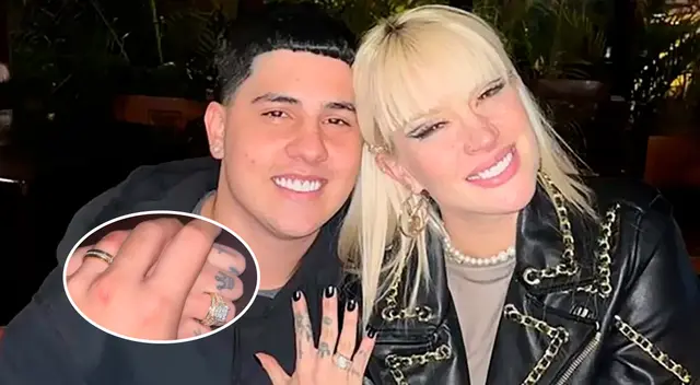 Leslie fue captada con el joven músico El Prefe el año pasado.