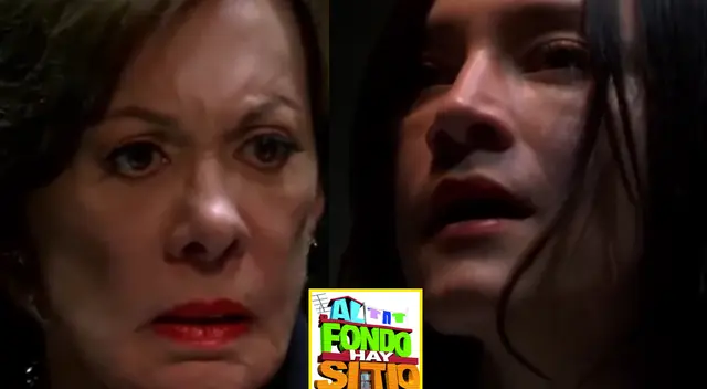 Francesca y la 'Mujer de negro' cara a cara por primera vez