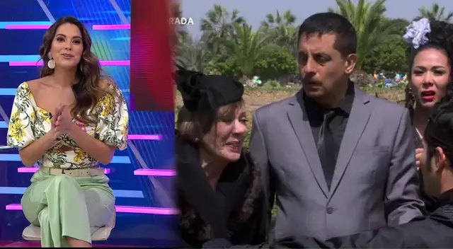 Valeria Piazza sorprendida con falsa muerte de 'Rafaella' de Al Fondo Hay sitio. Valeria Piazza sorprendida con falsa muerte de 'Rafaella' de Al Fondo Hay sitio.