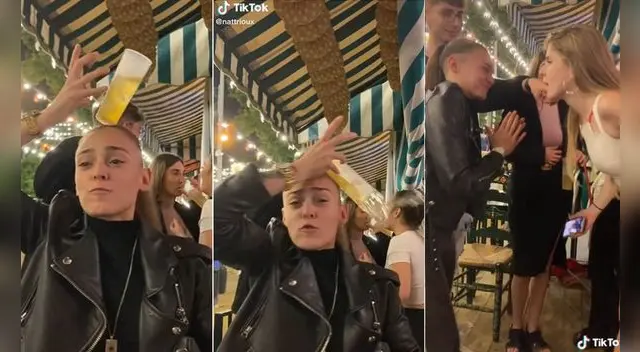 La escena se ha vuelto viral en las redes sociales. La escena se ha vuelto viral en las redes sociales.