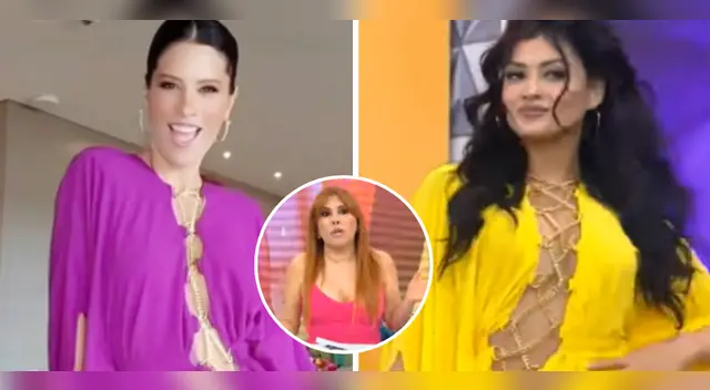 Magaly saca cara por María Pía Copello.