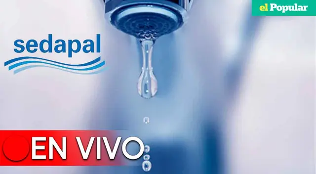 Corte de agua para hoy viernes 14 de octubre en diferentes distritos de Lima.