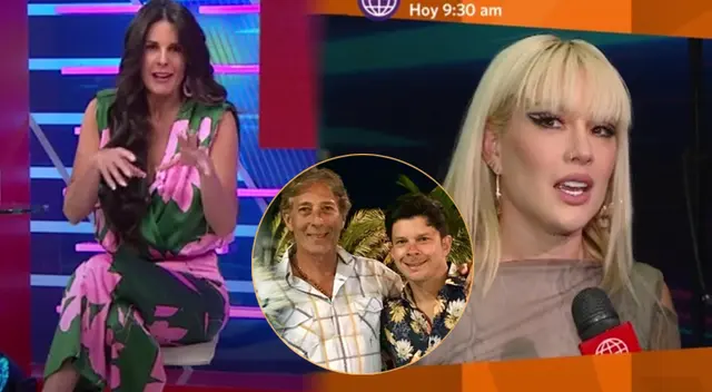 Rebeca Escribens defiende a Leslie Shaw de las criticas de padre de Mario Hart.