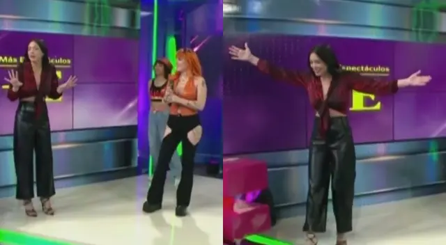 En Más Espectáculos, Jazmín Pinedo presentó a la cantante Handa y al enterarse que su canción se llamaba "Alcohol", hizo curioso comentario. En Más Espectáculos, Jazmín Pinedo presentó a la cantante Handa y al enterarse que su canción se llamaba "Alcohol", hizo curioso comentario.