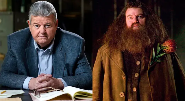Robbie Coltrane interpretó a Hagrid en las cintas de Harry Potter.
