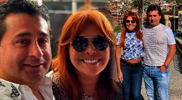 Magaly Medina estuvo la región de Cajamarca junto a su notario, Alfredo Zambrano. Magaly Medina estuvo la región de Cajamarca junto a su notario, Alfredo Zambrano.