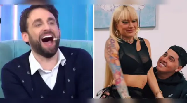 Peluchín hace de la suyas con Leslie Shaw. Peluchín hace de la suyas con Leslie Shaw.