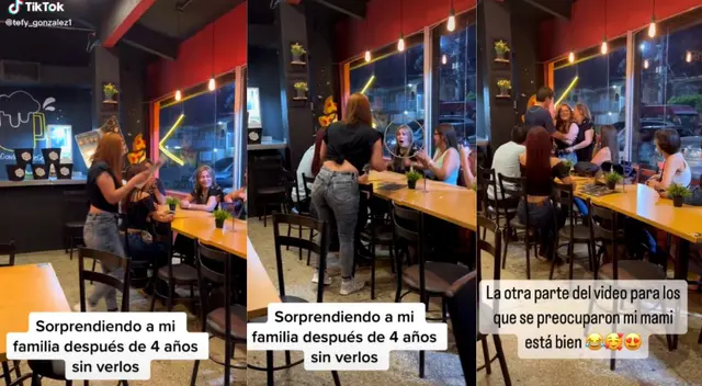 Su familia estaba pidiendo la carta en un restaurante. Su familia estaba pidiendo la carta en un restaurante.