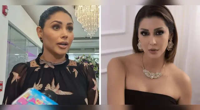 Pamela Franco no habla sobre Karla Tarazona.