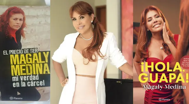 Magaly Medina escribió dos libros sobre su vida íntima.