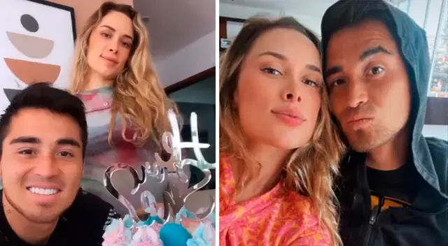 Rodrigo Cuba y Ale Venturo emocionados por su bebé. Rodrigo Cuba y Ale Venturo emocionados por su bebé.