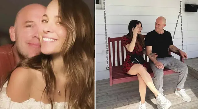 GianMarco se luce muy enamorado de su novia Juliana Molina.