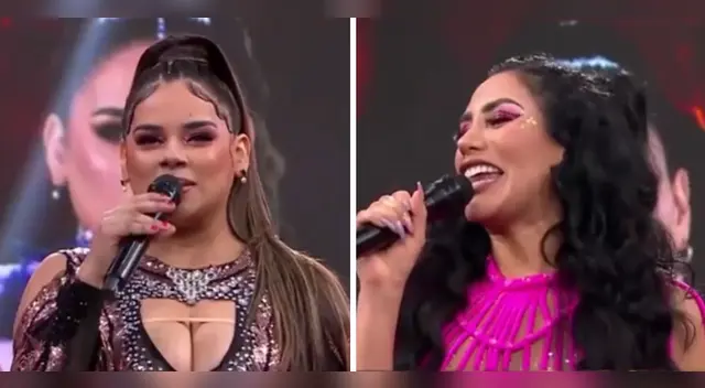 Leysi Suárez interrumpe a Giuliana Rengifo.