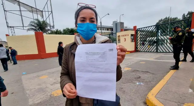 Doris Cueto Aguilar denunció que su hermano fue retirado, ilegalmente.