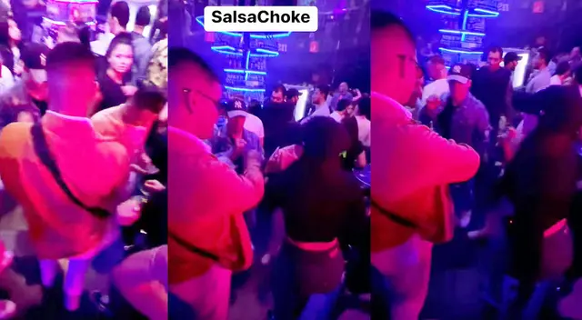 Singulares pasos de los jóvenes al ritmo de ‘salsa choke’ se hicieron viral en TikTok. Singulares pasos de los jóvenes al ritmo de ‘salsa choke’ se hicieron viral en TikTok.