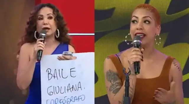 Janet Barboza y Alejandra Sánchez protagonizaron llamativo momento.
